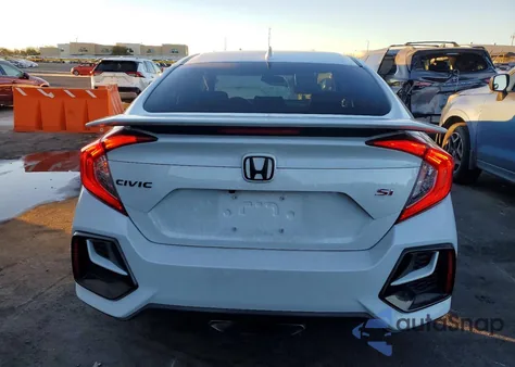 2020 Honda Civic Si из США, поврежденный, VIN 2HGFC1E50LH702171